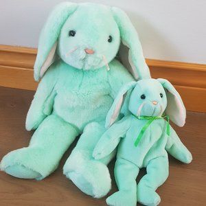 Ty Beanie Baby/Buddy Duo - Hippity bunny